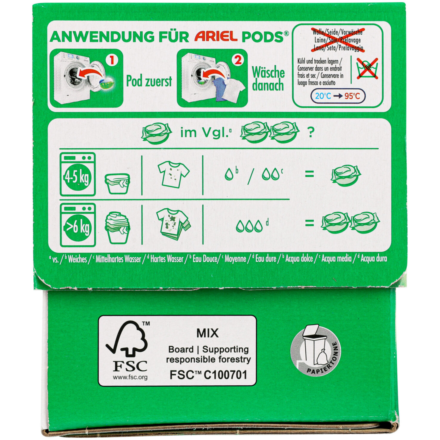 Ariel All-in-1 Pods Universal 15 Wschgänge