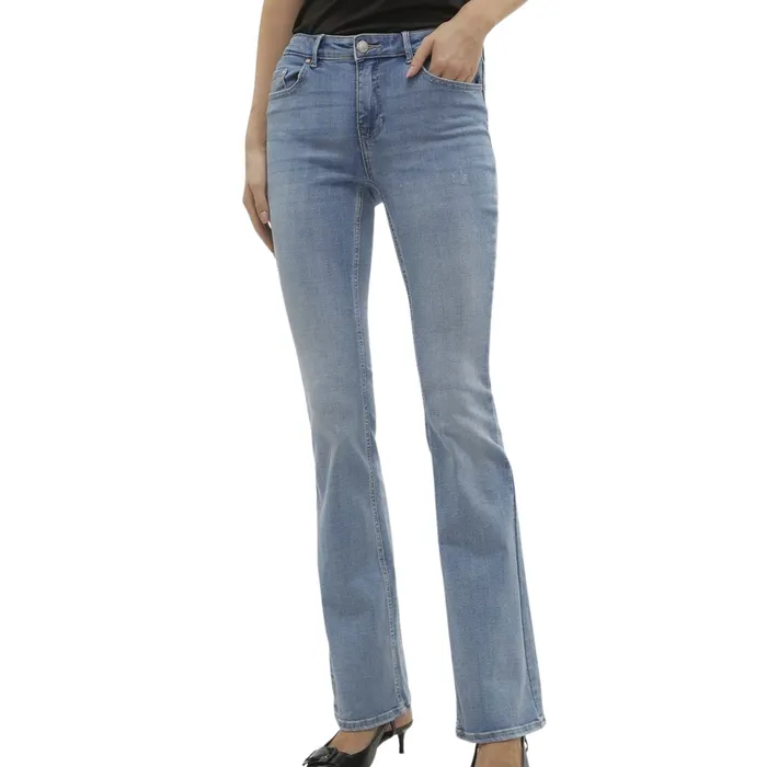 Vero Moda Flash Mid Rise Flared Jeans Dames
