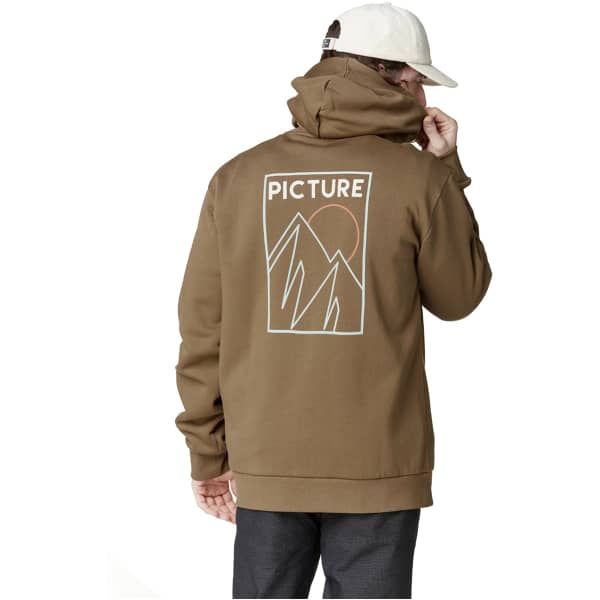 Sweatshirt PICTURE KENOMA ZIP HOODIE BISON