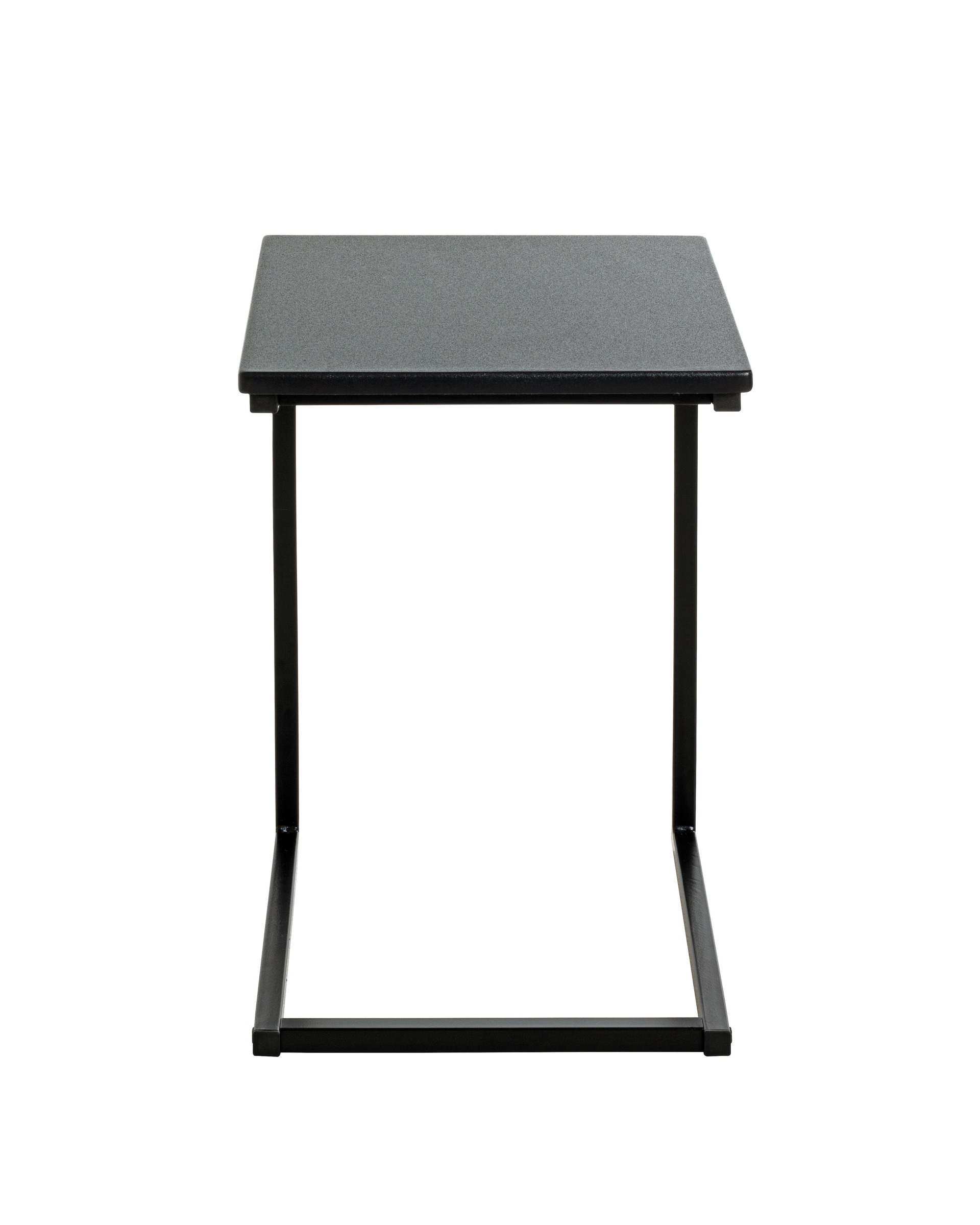 Beistelltisch 33 x 60 x 35 cm schwarz