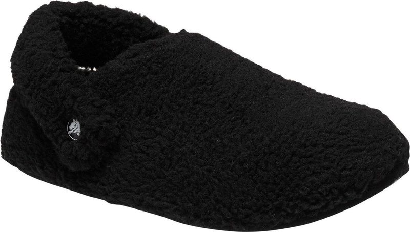 Crocs - Classic Clog Cozzzy - Pantoffel - Black - Pluche Imitatielammy