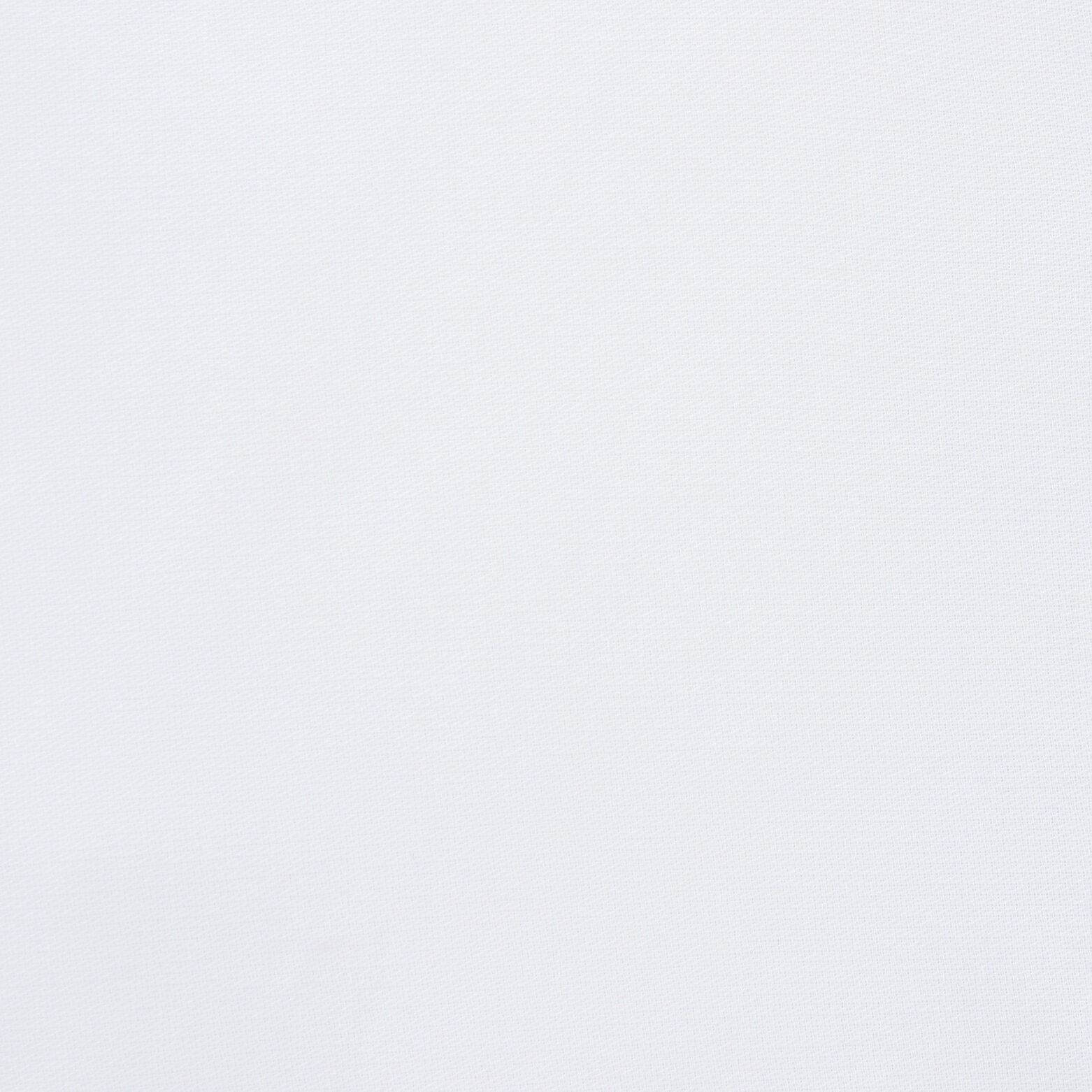 Chemise regular unie coton biologique Blanc