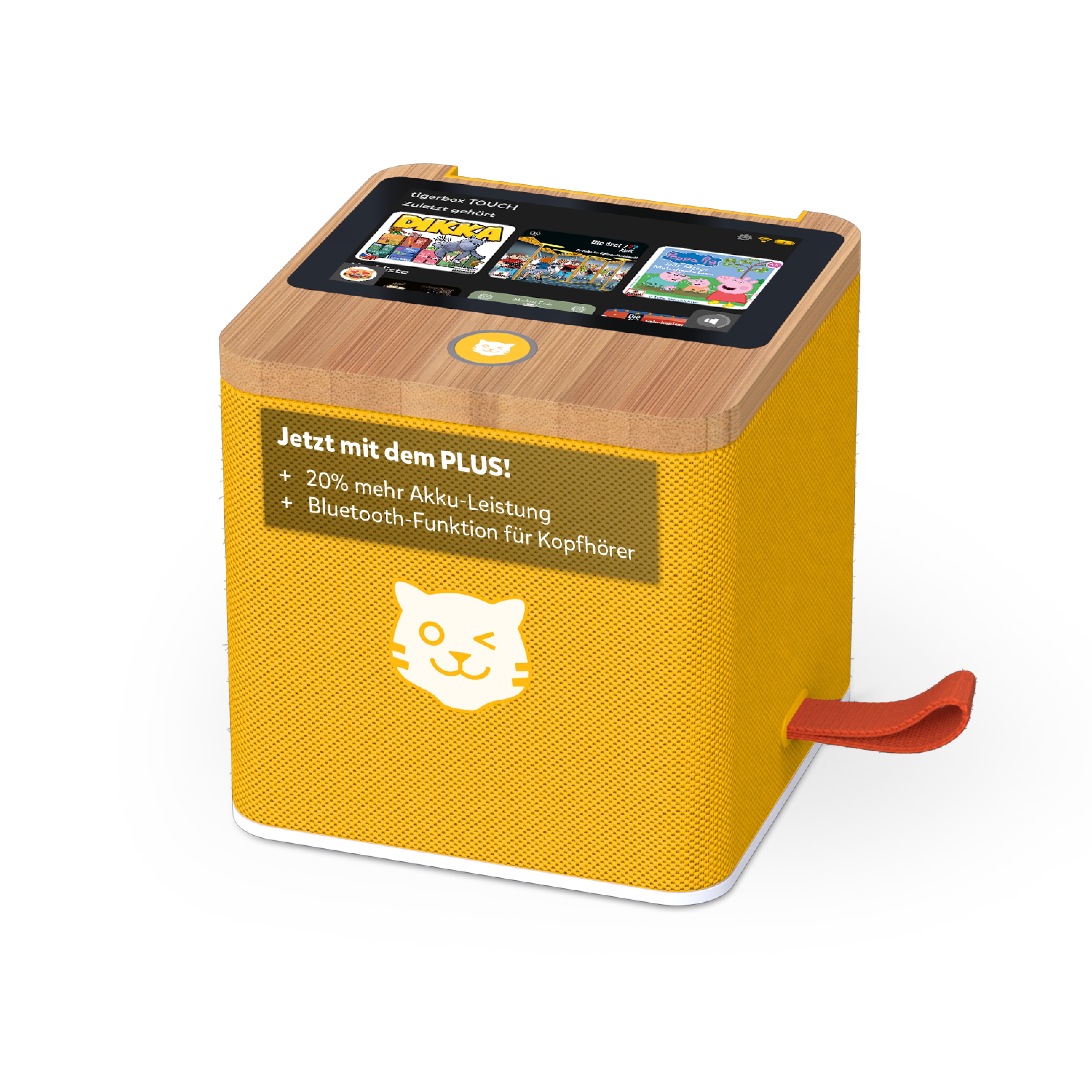 Tigerbox TOUCH PLUS - gelb (ltd.) (inkl. 3 Monate Gratis Ticket)
