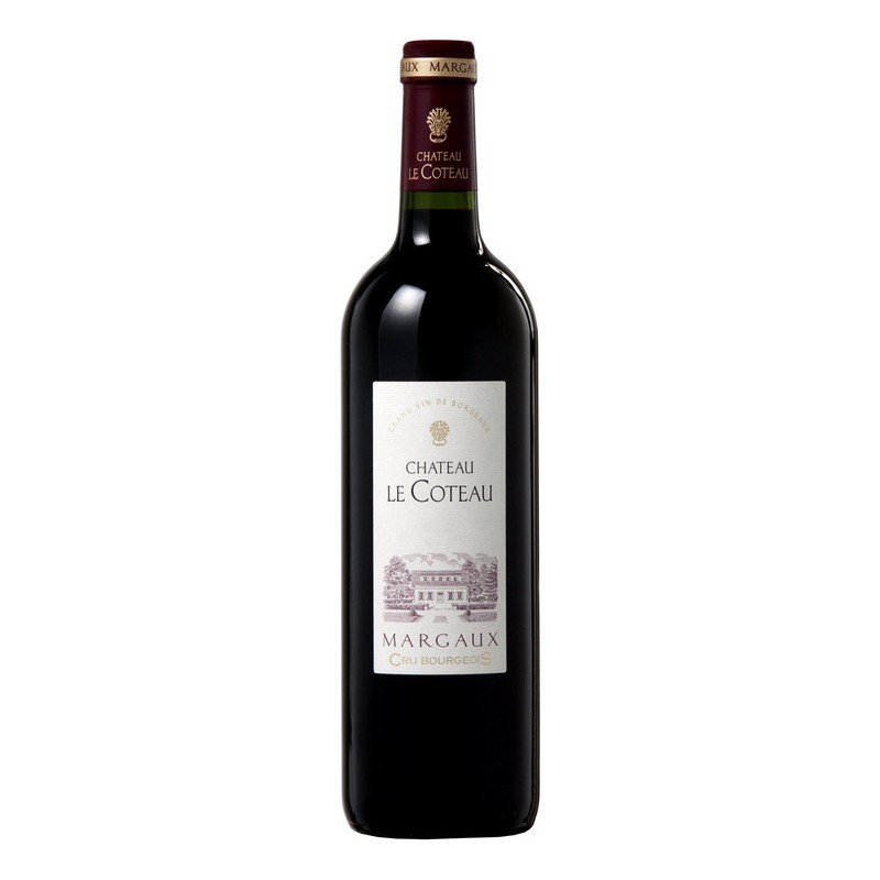 Château LE COTEAU 2015 - Margaux - par Carton de 6 bouteilles 75 cl