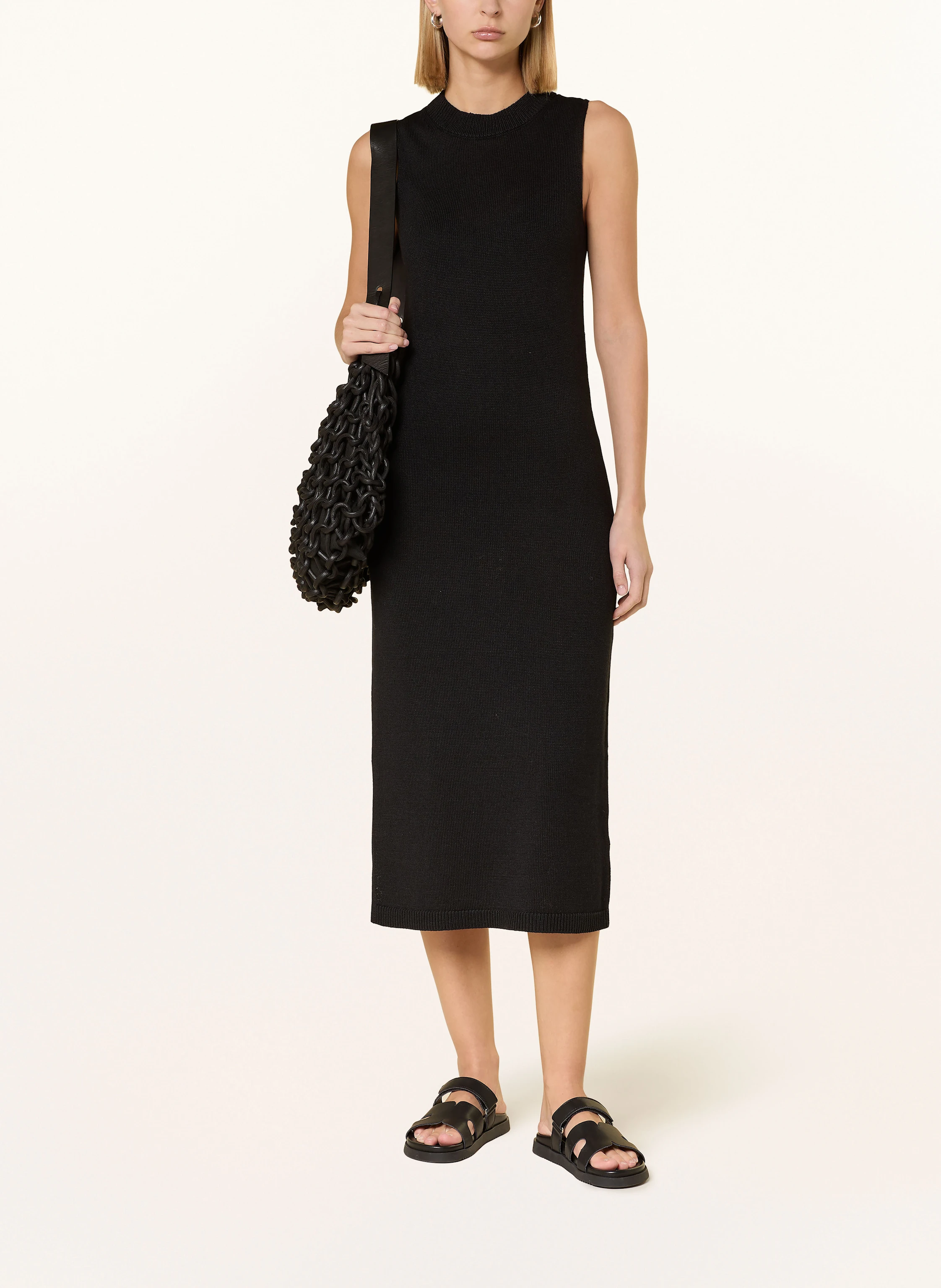 Marc O'Polo Strickkleid mit Leinen