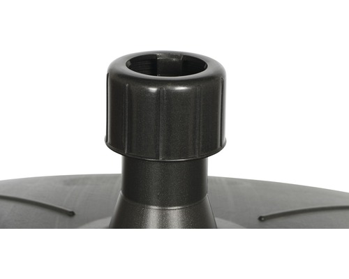 Siena Garden kunststof parasolvoet, 50 kg, antraciet