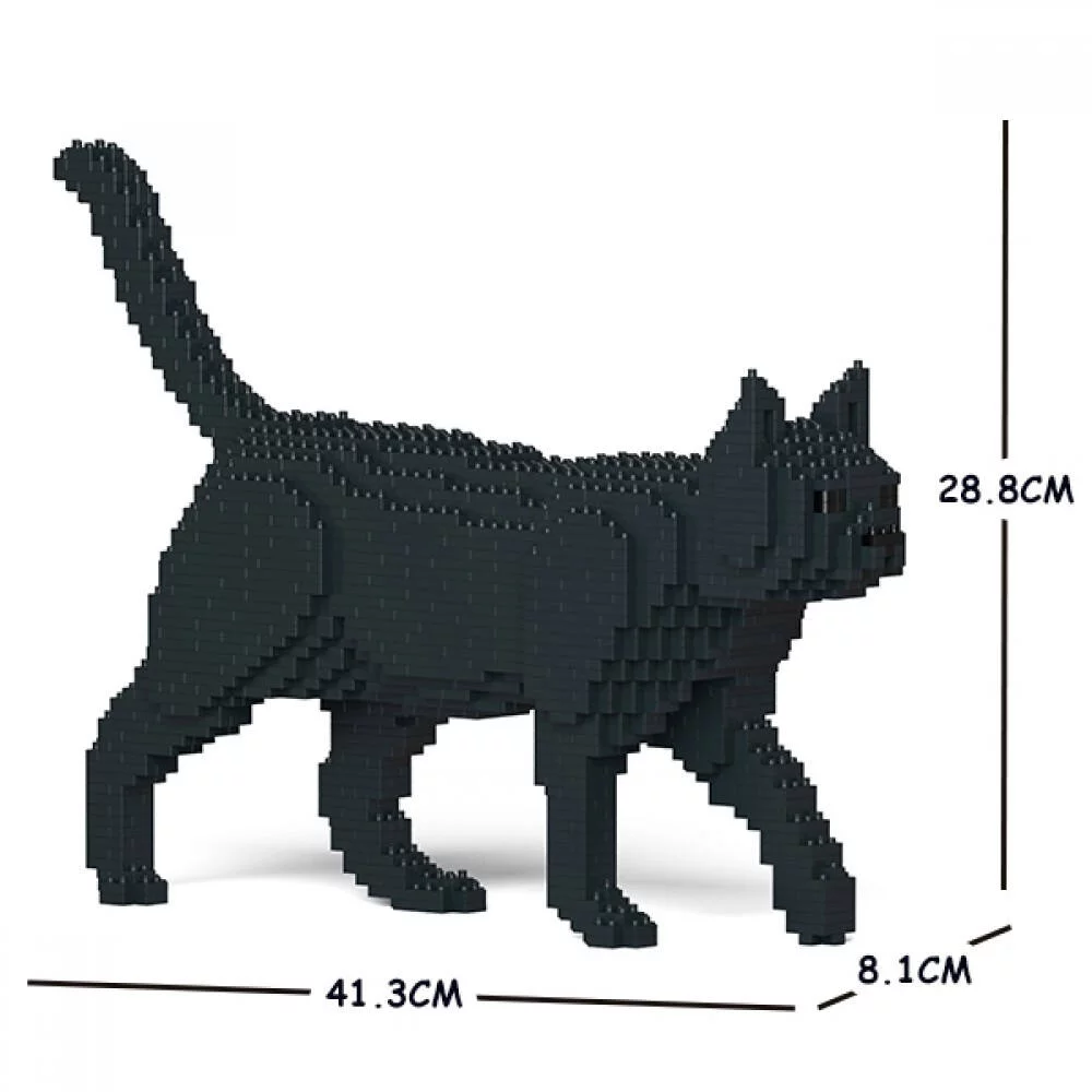 JECKA BLOCS DE CONSTRUCTION -CHAT NOIR