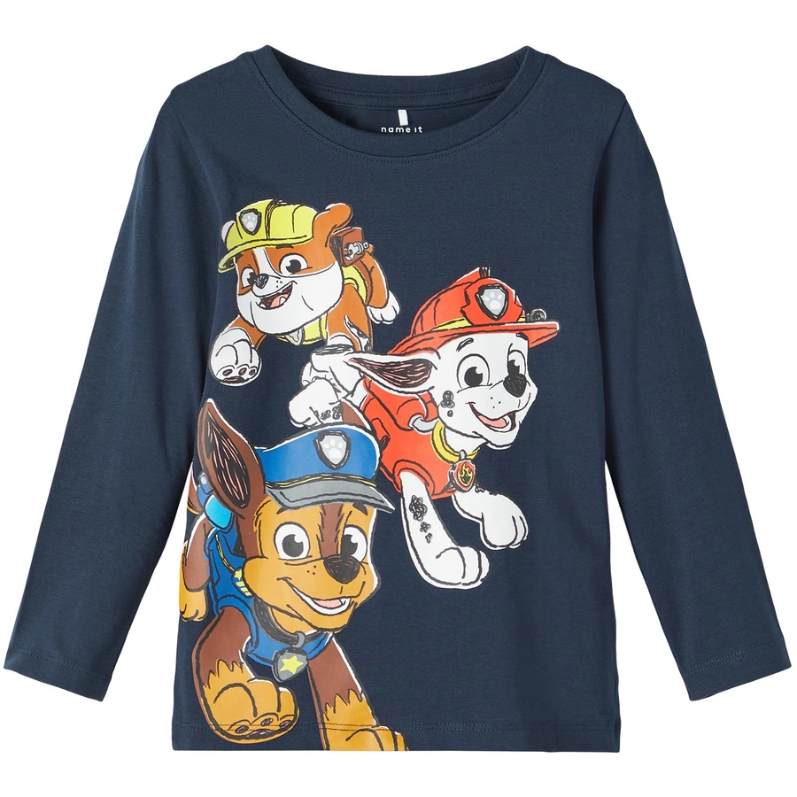 name it Langarmshirt Paw Patrol Nmmodmu Dark Sapphire