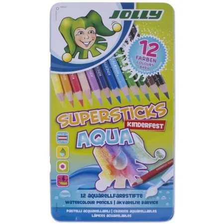 Jolly Superstick Aqua, 12 Farben