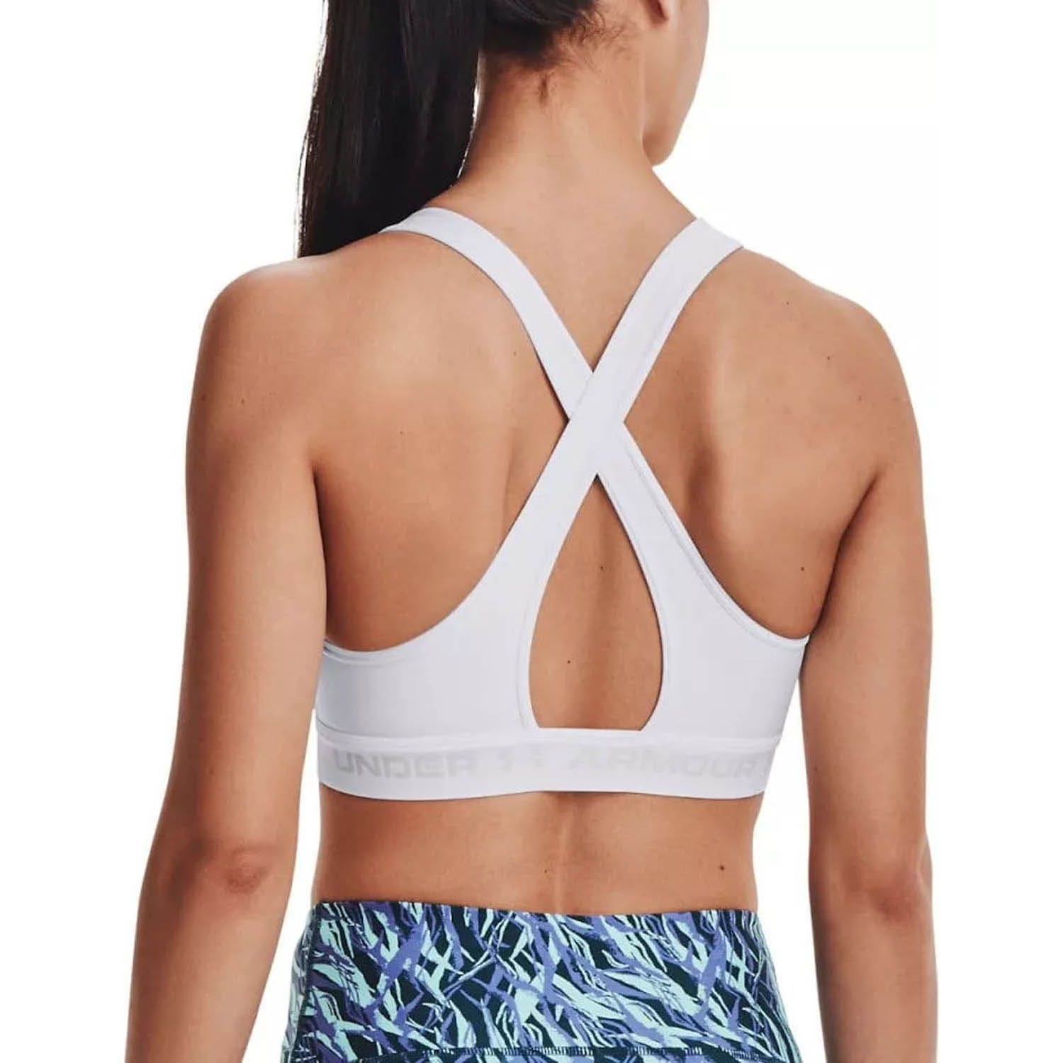 Under Armour  Mid Crossback Sports Bra