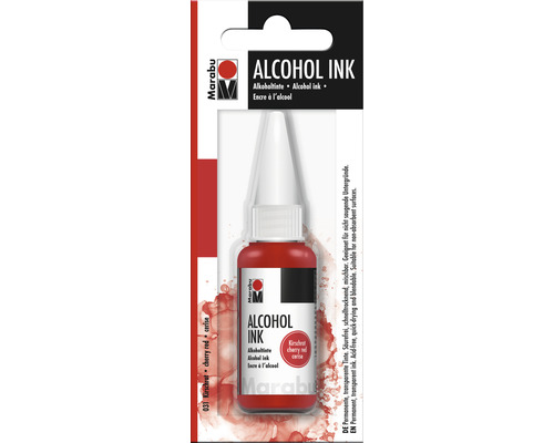 Marabu Alcohol Ink, kersenrood 031, 20 ml