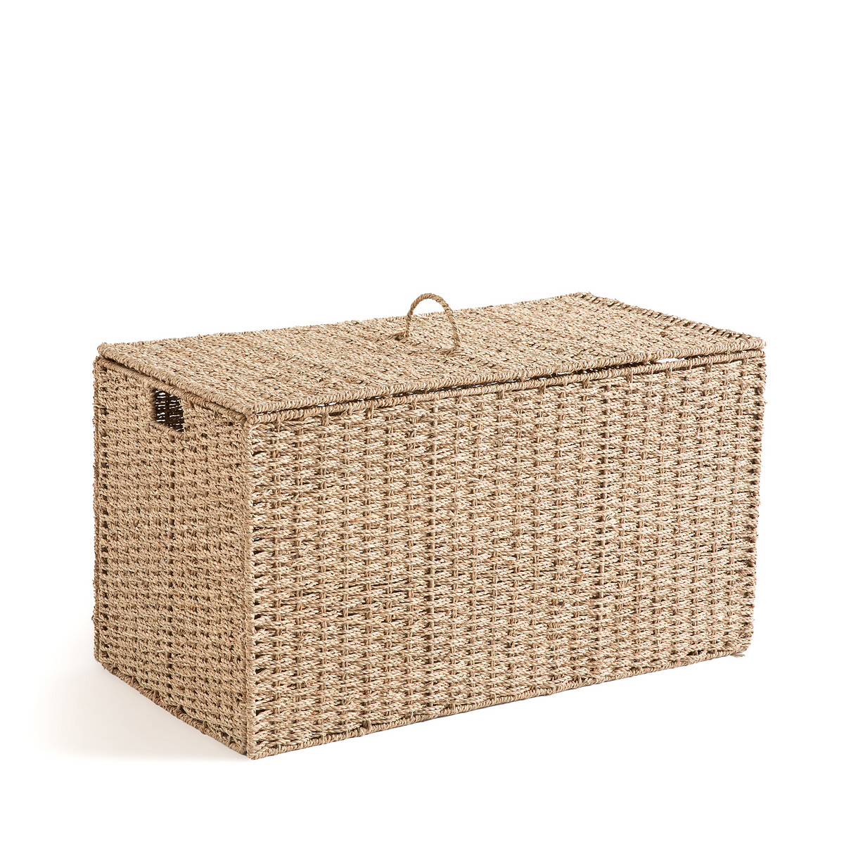 LA REDOUTE INTERIEURS<br>Caixa cabana dobrável em ervas marinhas L75 cm, Cinema