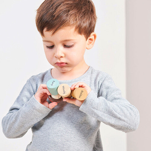 Tender leaf toys taxi bosdieren