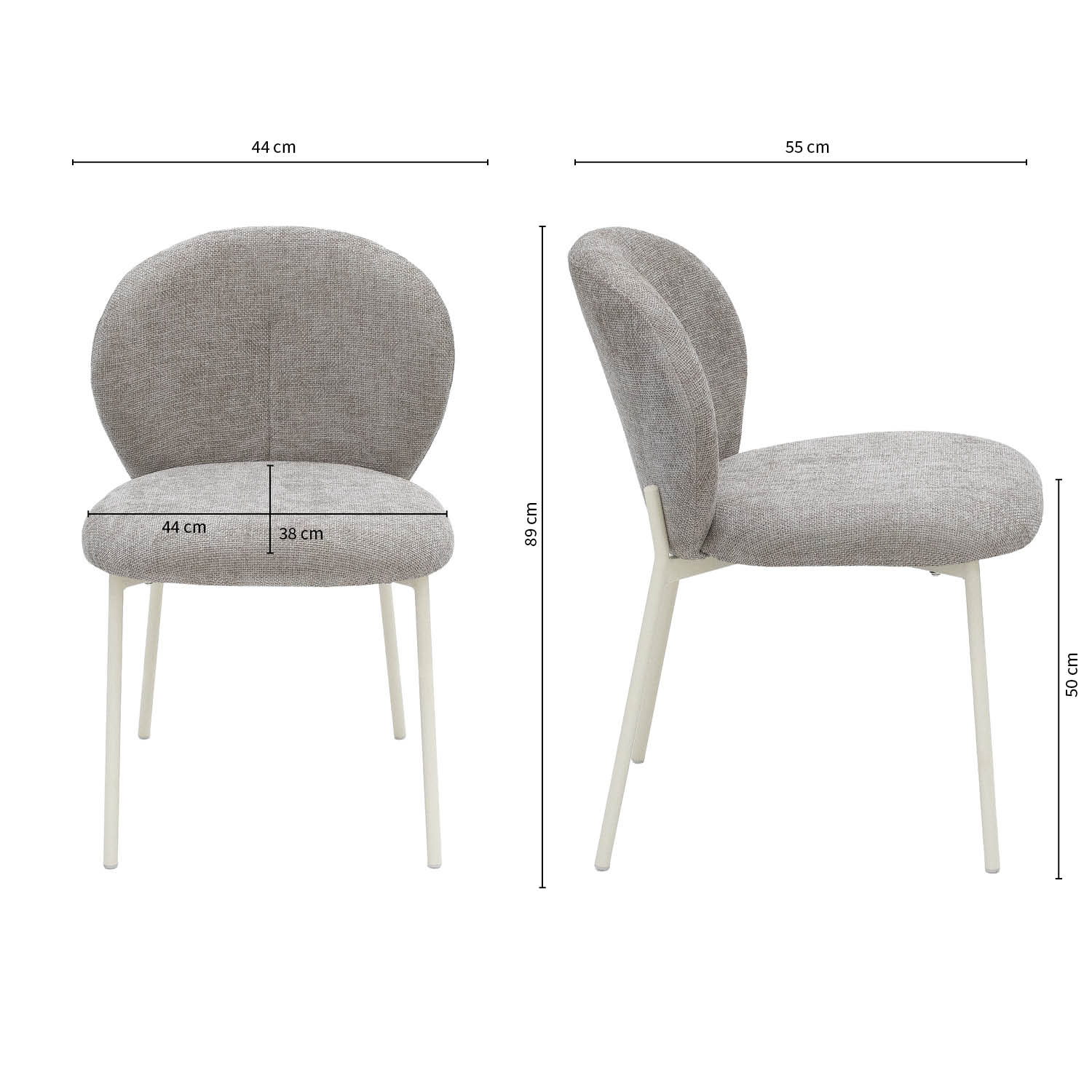 Kick Eetkamerstoel Josh - beige