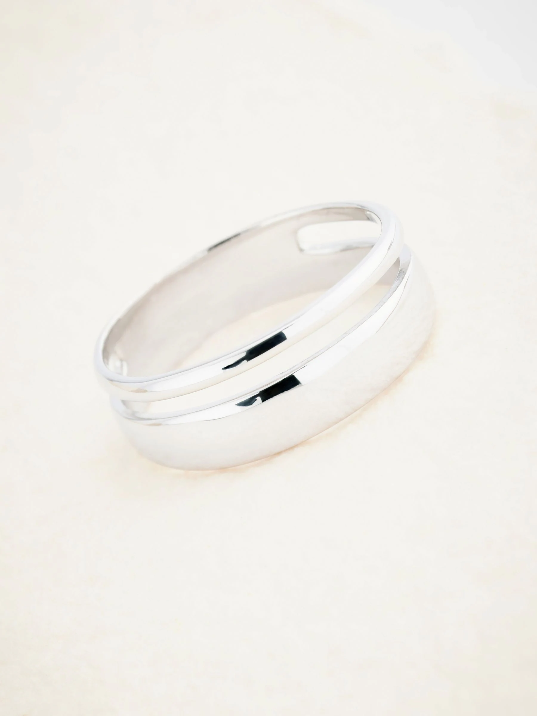 Echt zilver - Two Band Ring