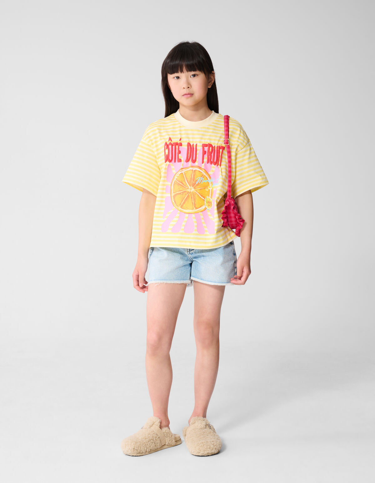 Basis Denim Short Blauw