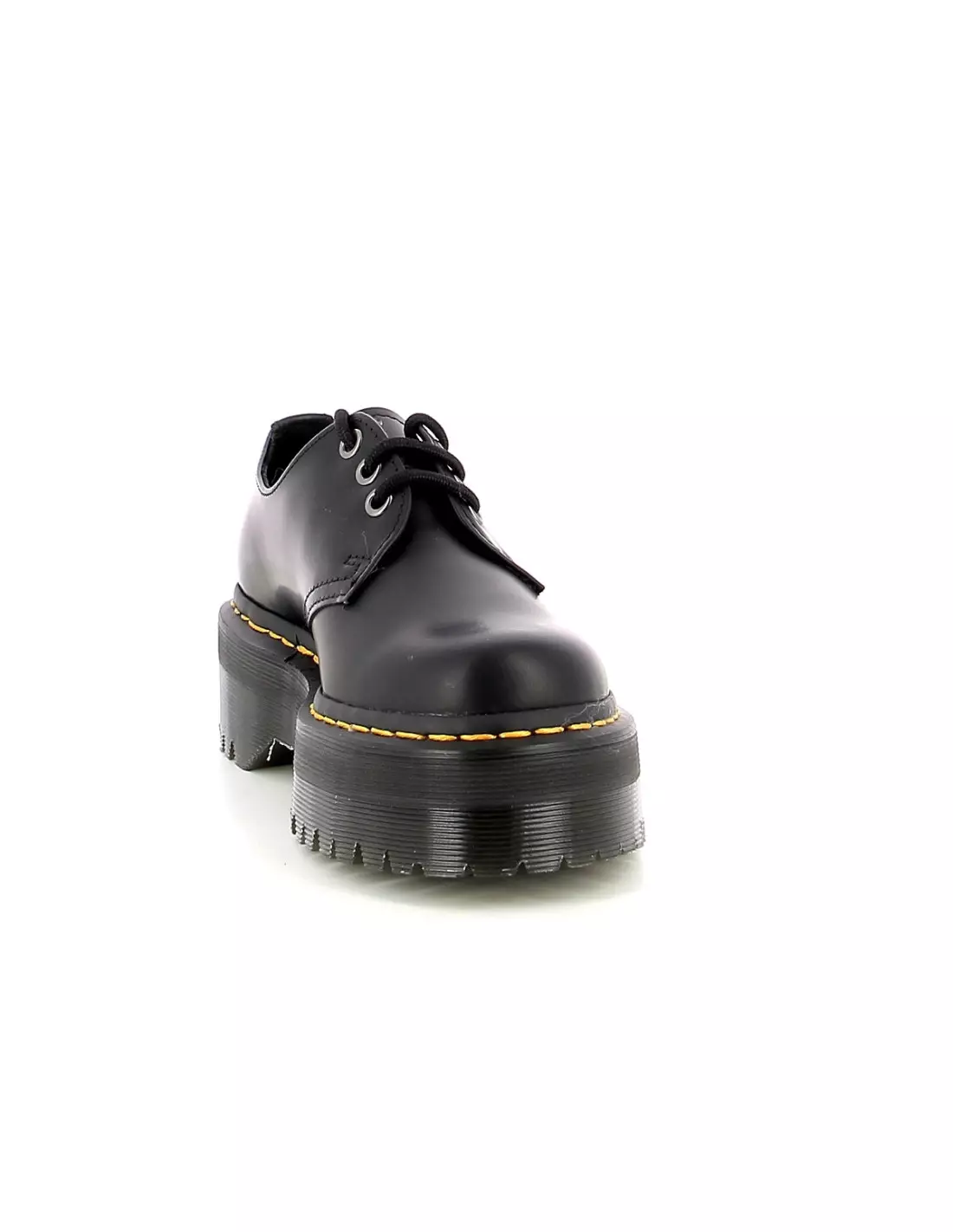 DR MARTENS 1461 QUAD - Derbies, richelieus & trotteurs Blackpolishedsmooth