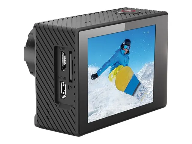 Easypix GoXtreme BlackHawk  4K - Action-kamera - 4K / 60 fps - 12.0 MP - Wireless LAN - undervands op til 60 m