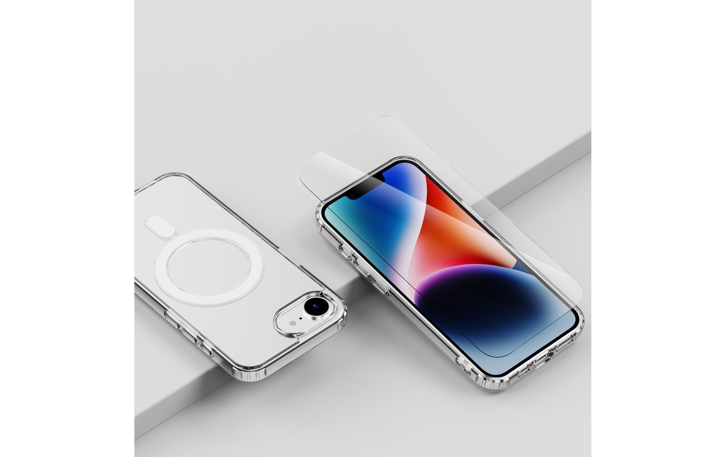 Back Cover 3in1 Premium Starter Set iPhone 16e3in1 Set für Apple iPhone 16e