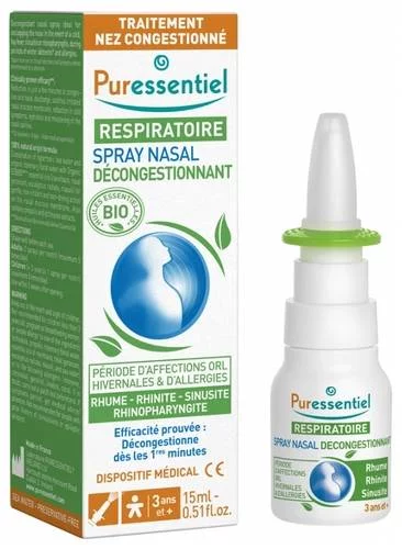 Spray Nasal Respiratoire Décongestionnant aux HE BIO - 15ml