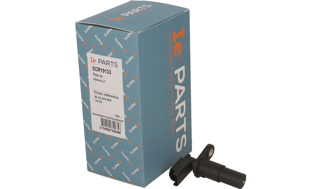 Impulsensor, krumtapaksel