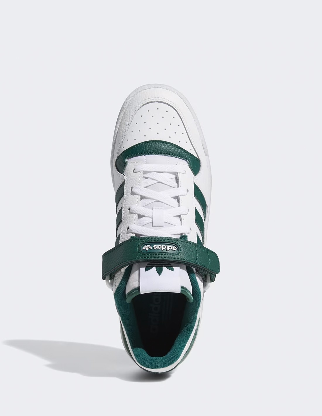 adidas Sneakers Homme Forum Low Blanc/Vert Cuir