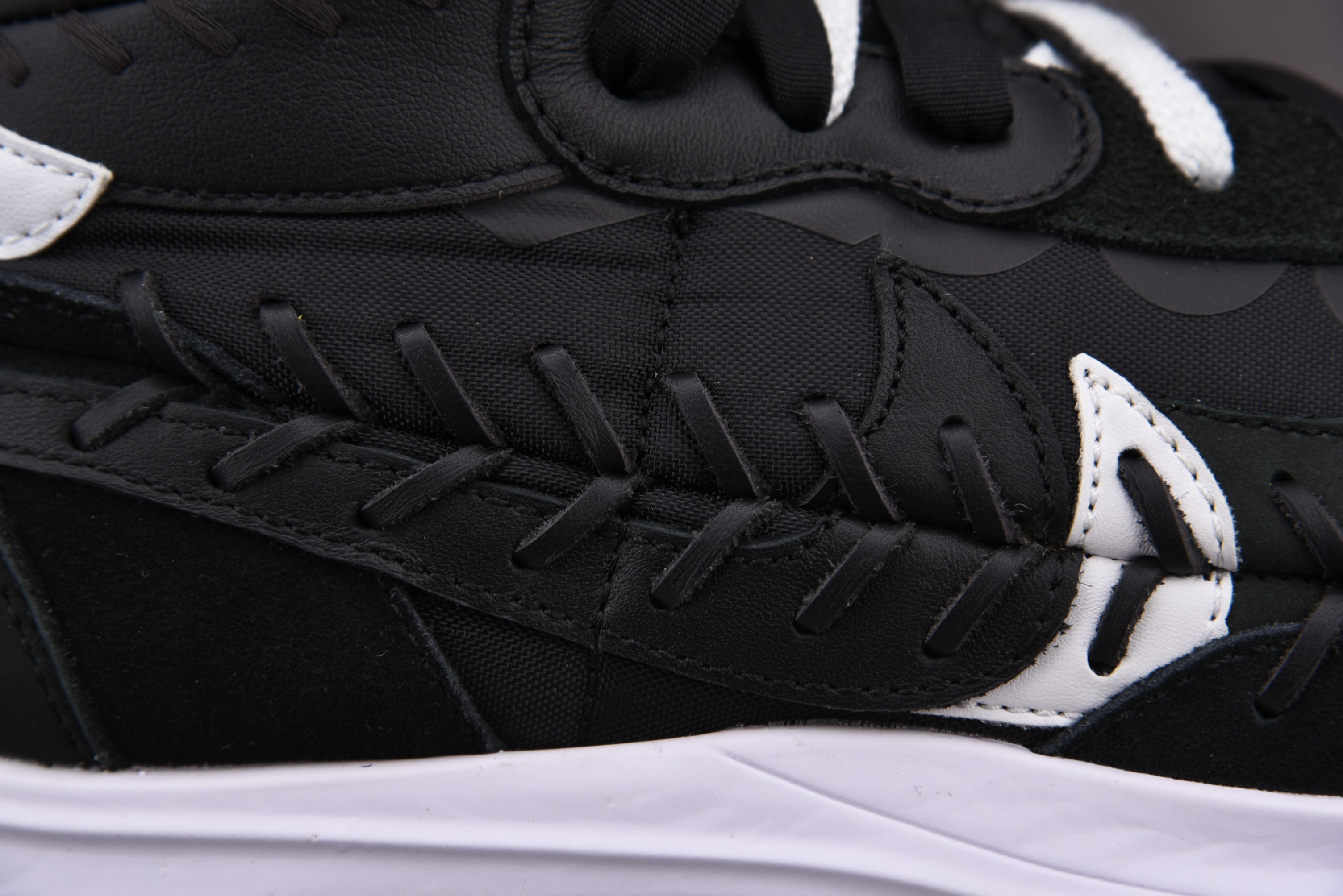 Nike Vaporwaffle sacai Jean Paul Gaultier Black White