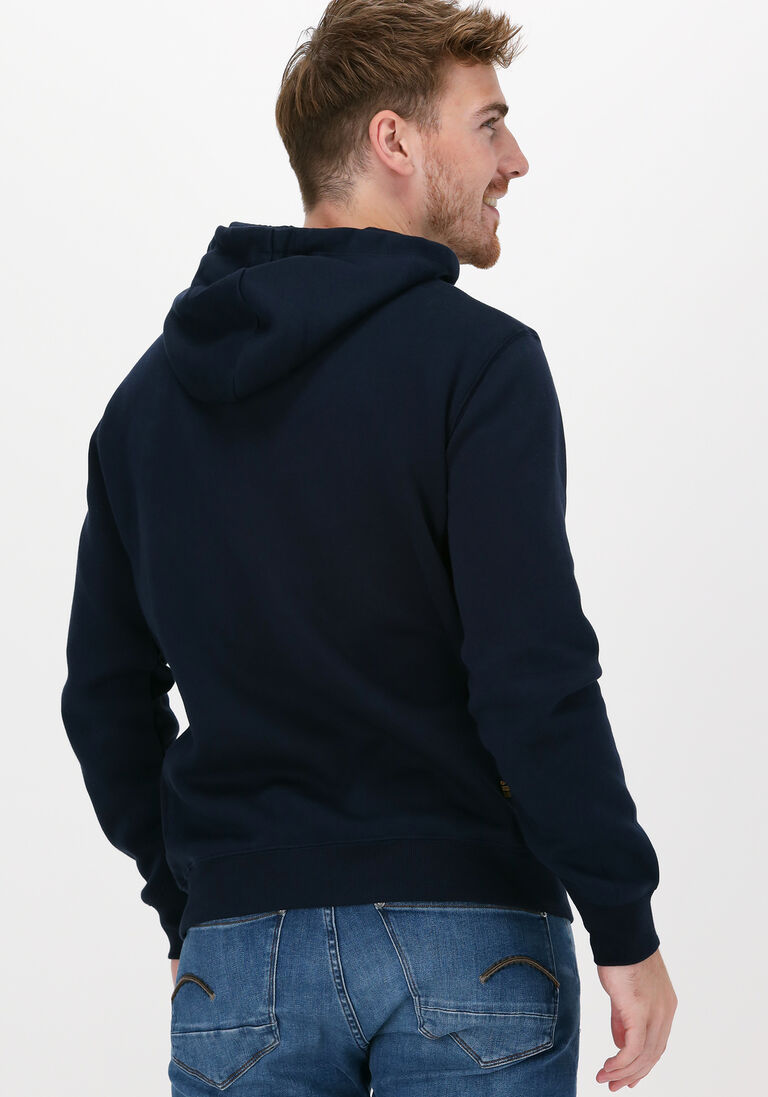 G-STAR RAW donkerblauwe g-star raw sweater c235 - pacior sweat r hoodie