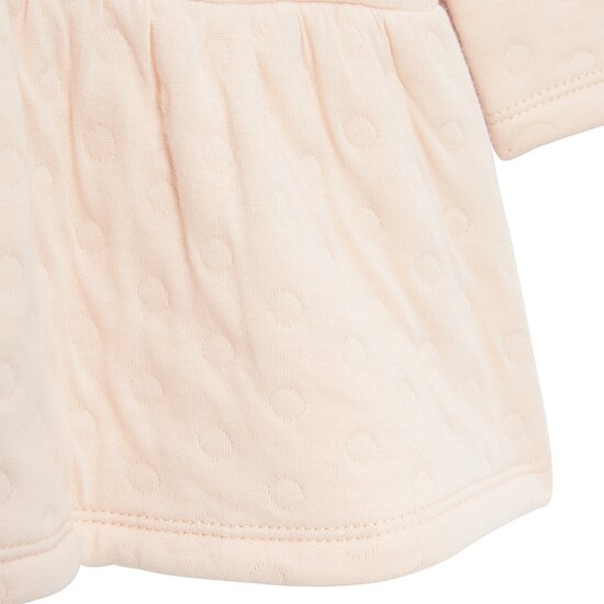 Mon écureuil chou Robe manches longues en molleton   Pink Calin        de               Marèse