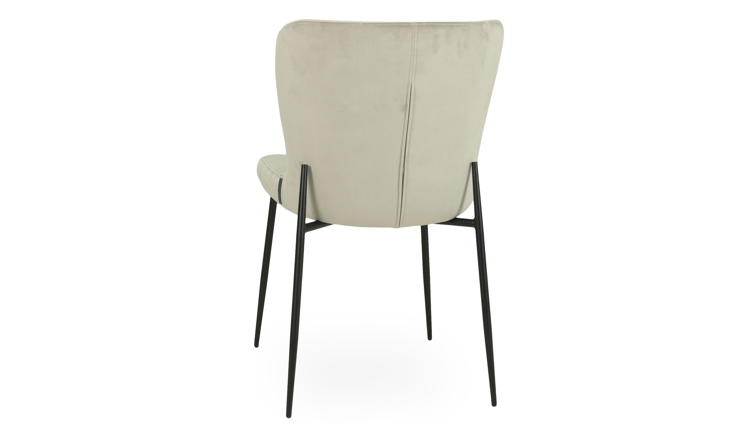 Eetkamerstoel 210833 Khaki Velvet FR Darby B49 x D64 x H85 cm