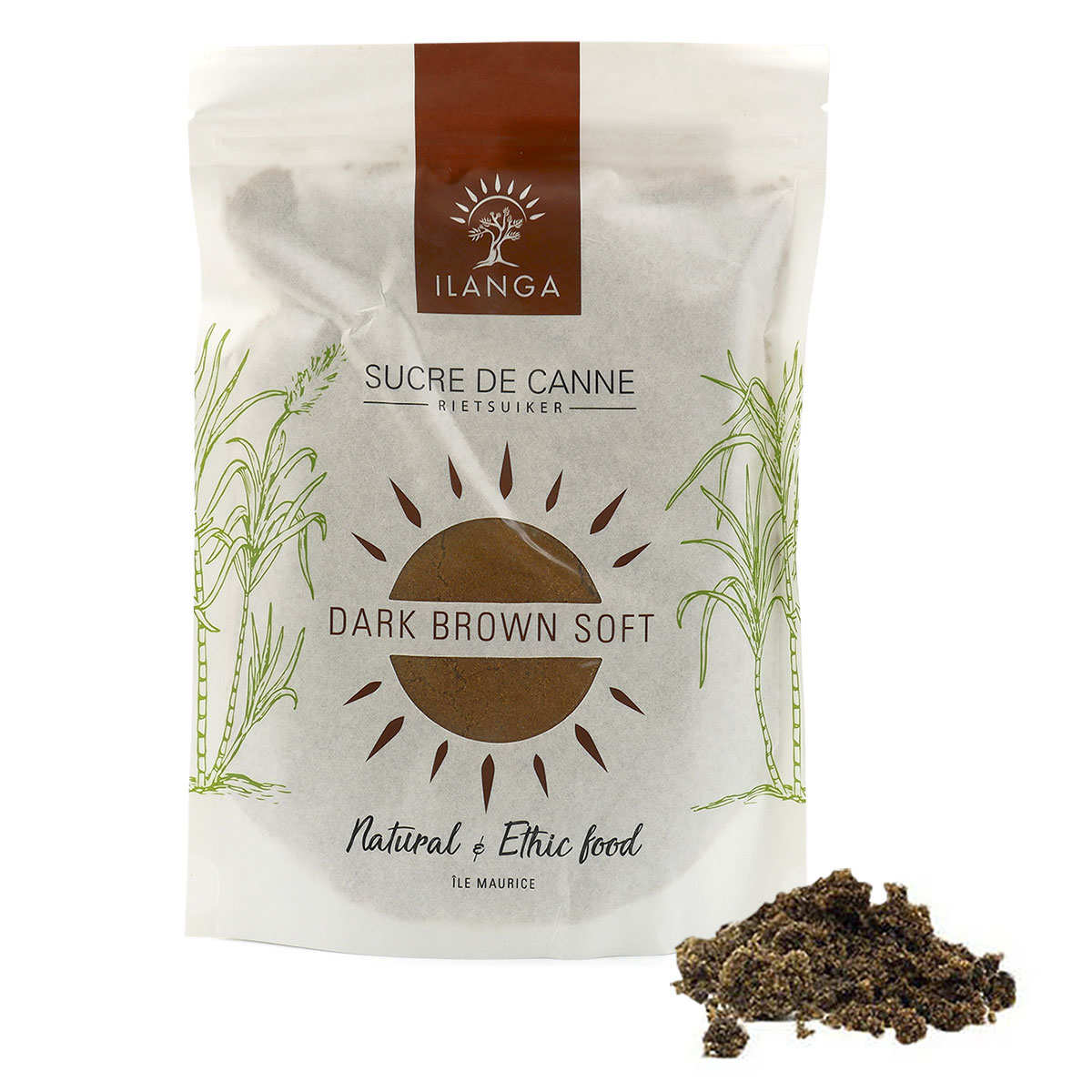 Dark Brown Soft - Sucre de canne brun non raffiné