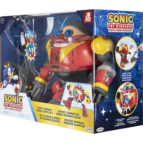 Sonic - Giant Eggman Robot Battle Set