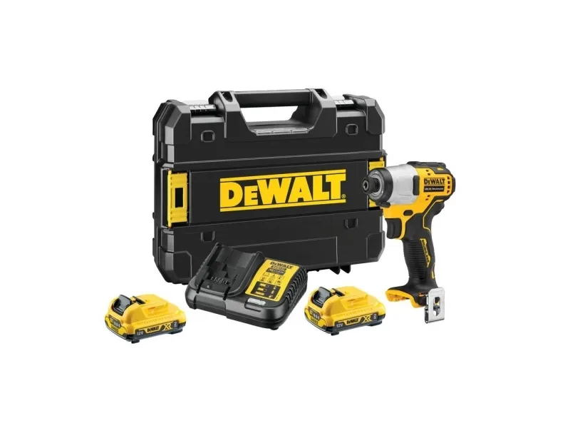 DeWALT DCF801D2-QW, Slagnøgle, Pistolhåndtag, 163 Nm, 435 mm, 350 mm, 120 mm