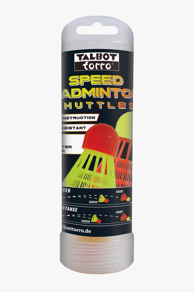 Talbot-Torro 6-Pack Speed Badminton Shuttle