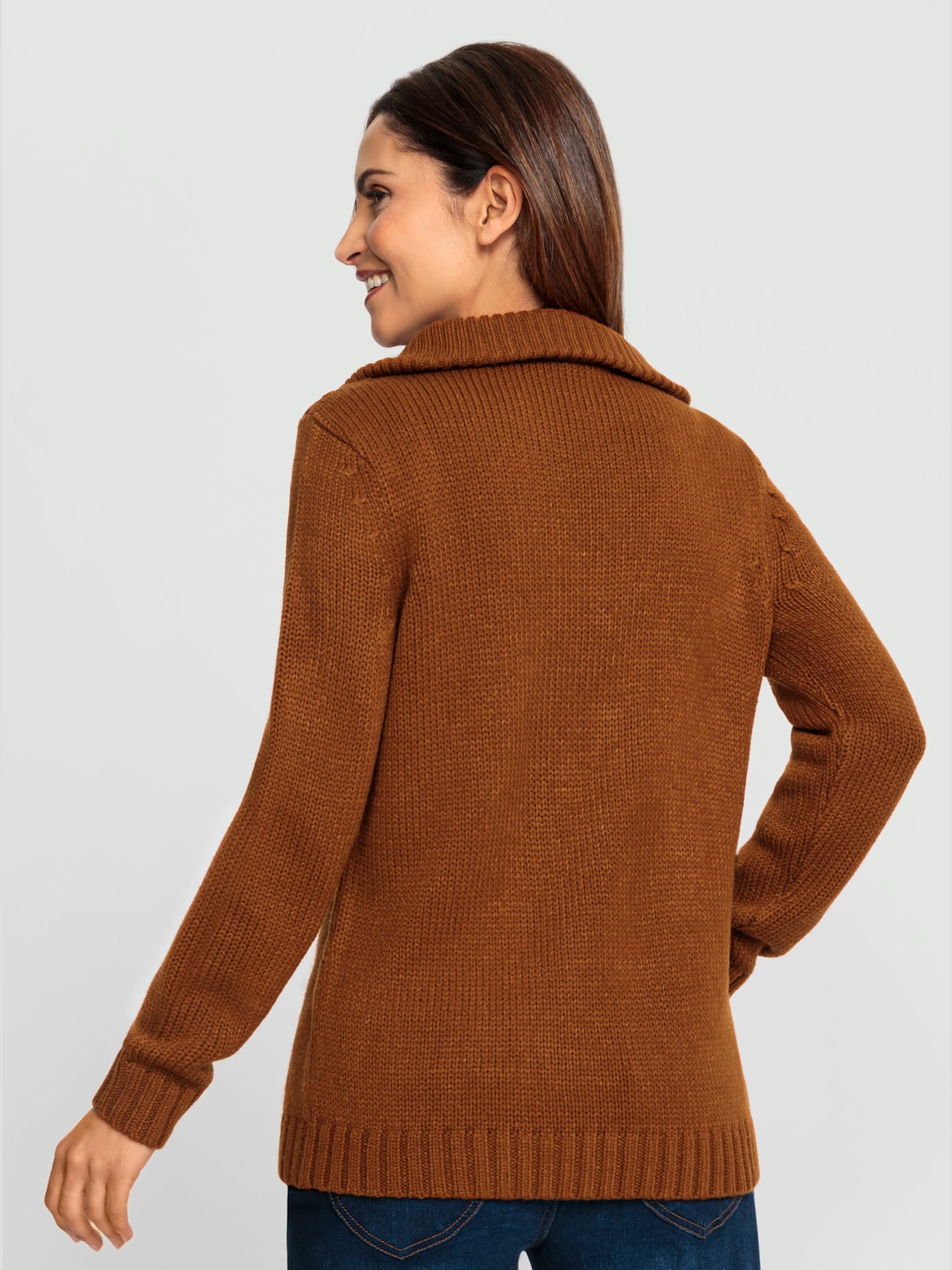 Pull camionneur doux et moelleux