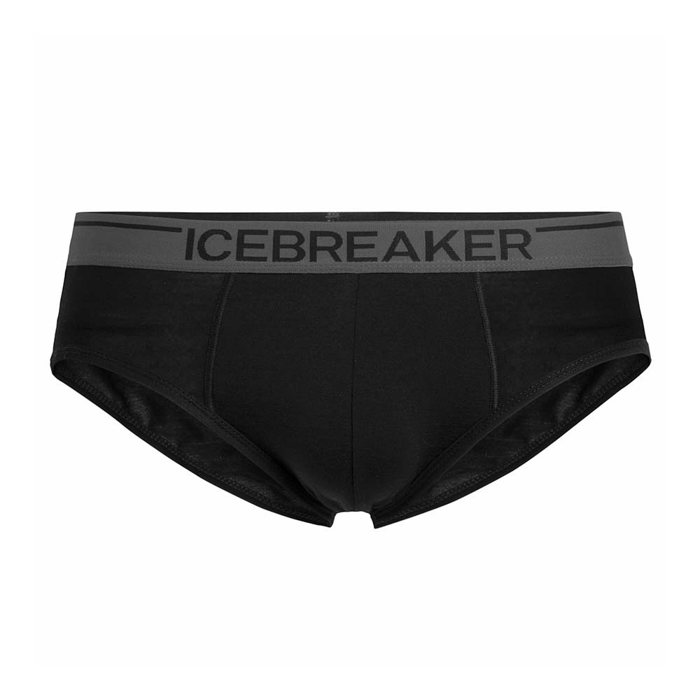 Icebreaker ANATOMICA MERINO - Slip Homme jet hthr