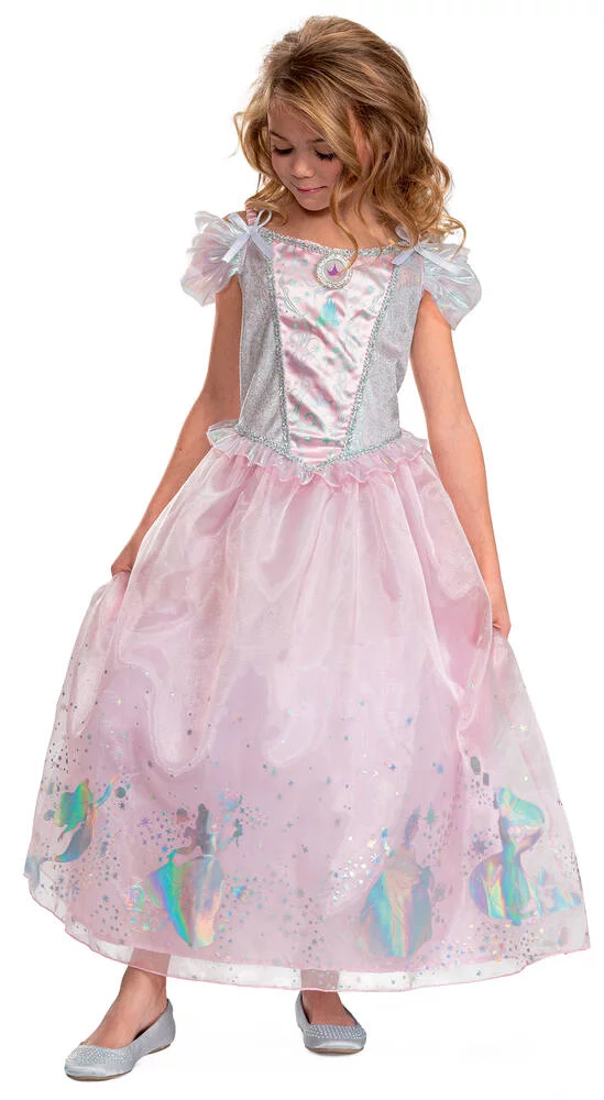 DISNEY 100 ANS - DEGUISEMENT MULTI PRINCESSE TAILLE 7-8 ANS