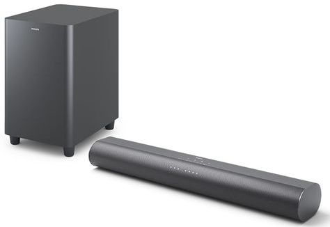 Philips TAB6100/10 - Soundbar - Grijs - 200 W - 2.1 Kanalen