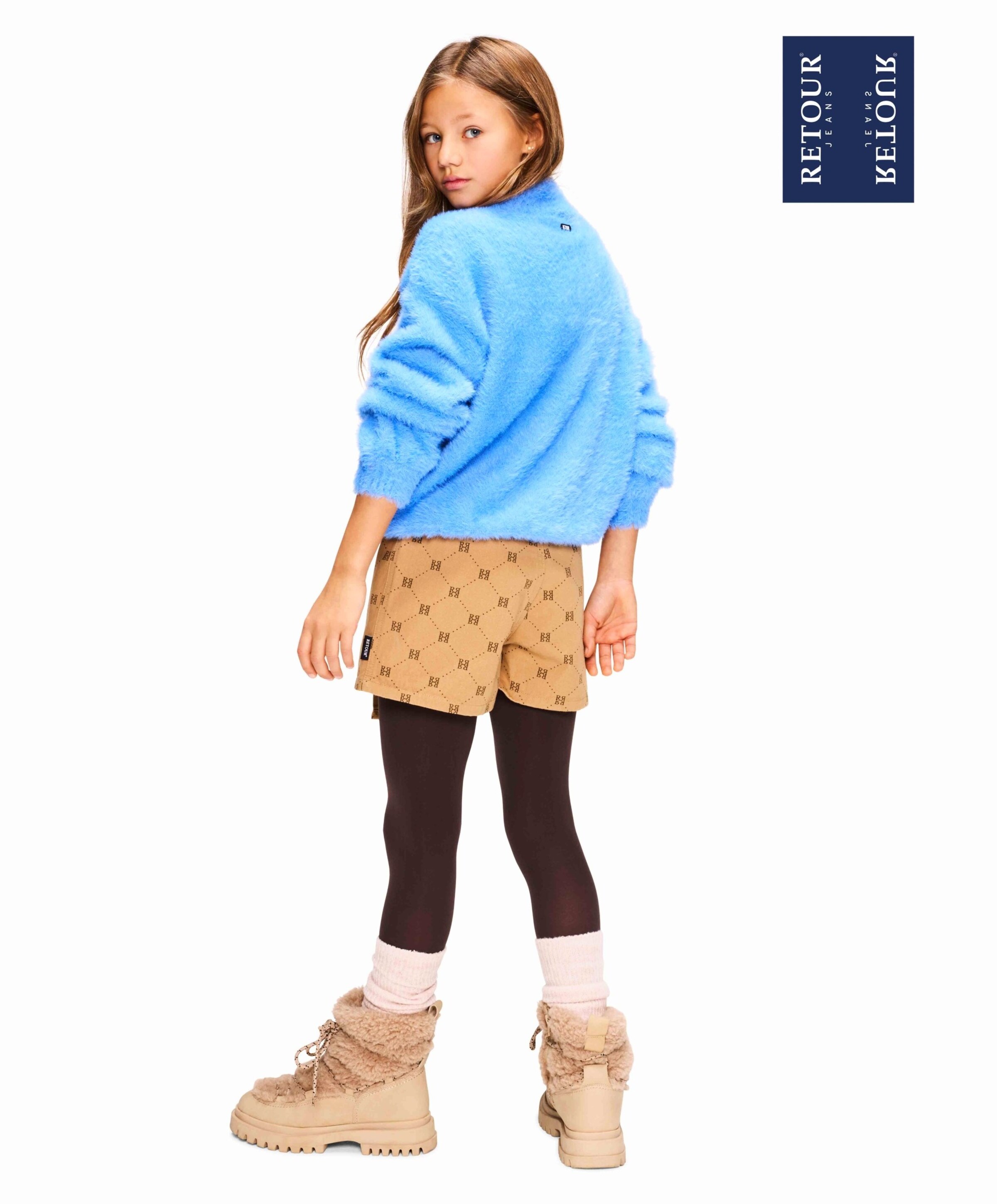 Retour Meisjes rok beige