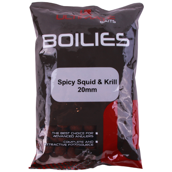 Bouillettes Ultimate Baits Boilies 20mm 1kg