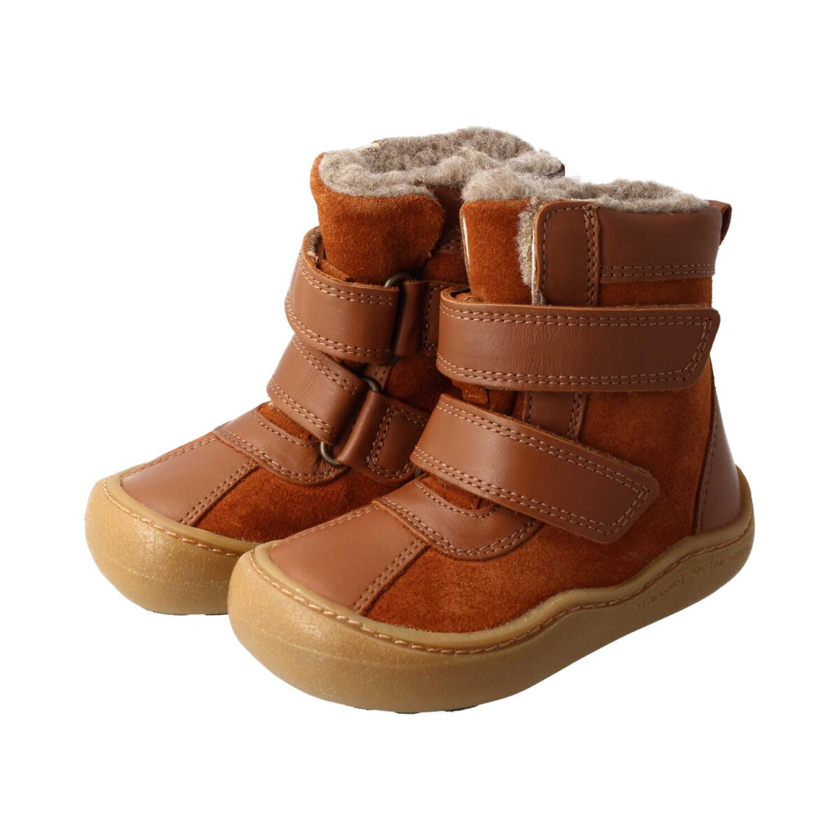 WB4203-WX9 chestnutANAPURNA BIO NAPPA-VELOURSLEDER TEX (PFC-FREI) wool velcro Weite/W