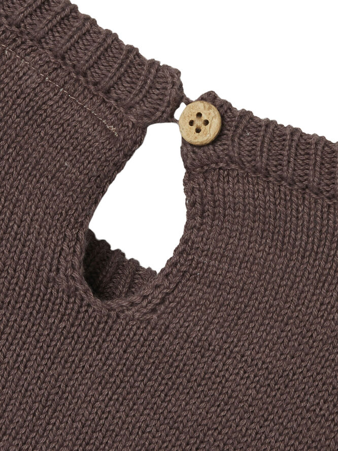 Lil' Atelier NMFLAGUNA LS KNIT LIL Peppercorn