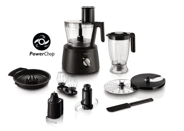 Philips Avance Collection HR7776 Compact 2-en-1 - Køkkenmaskine - 1300 W