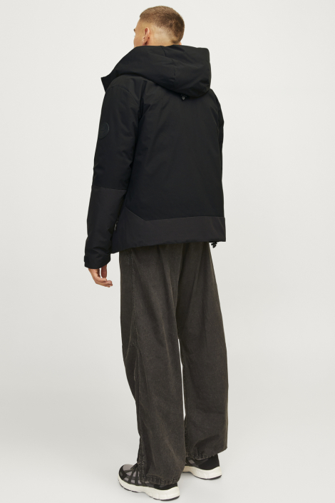 Jack & Jones zwarte heren jas