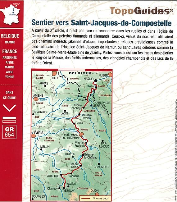 FFRP - 654 ST JACQUES NAMUR VEZELAY FFRP