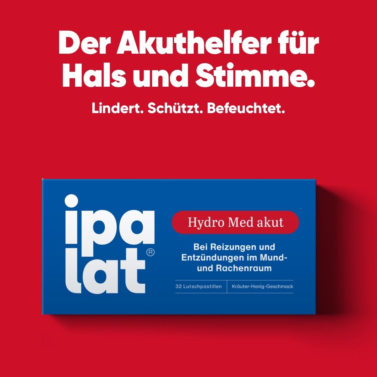 IPALAT Hydro Med akut Lutschpastillen