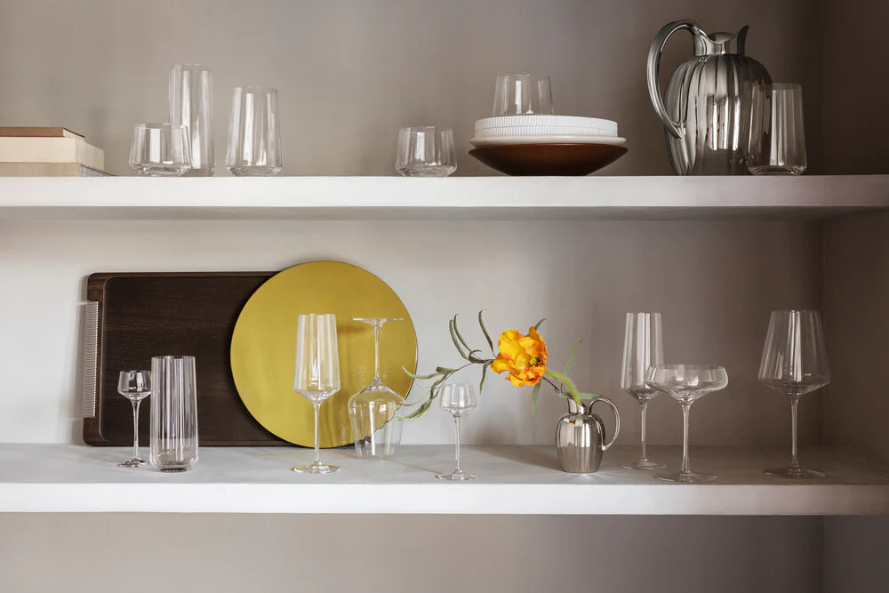Georg Jensen  Bernadotte champagneglas, 27 cl. - 6 stk.