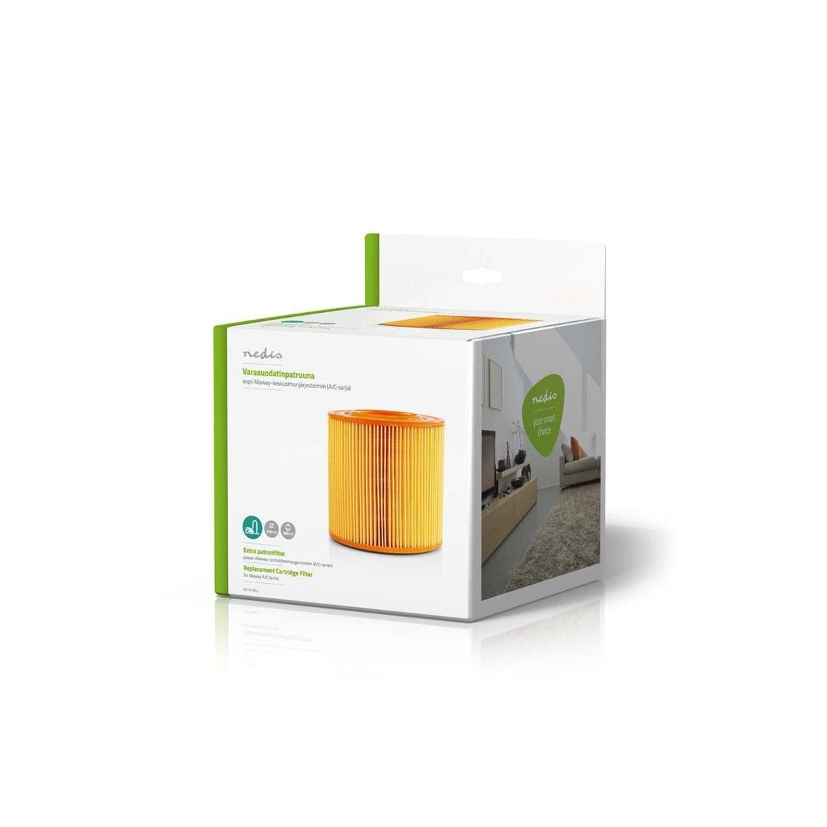 Nedis Støvsuger Cartridge Filter | Erstatning for: Allaway | A/C-Series | Motor filter