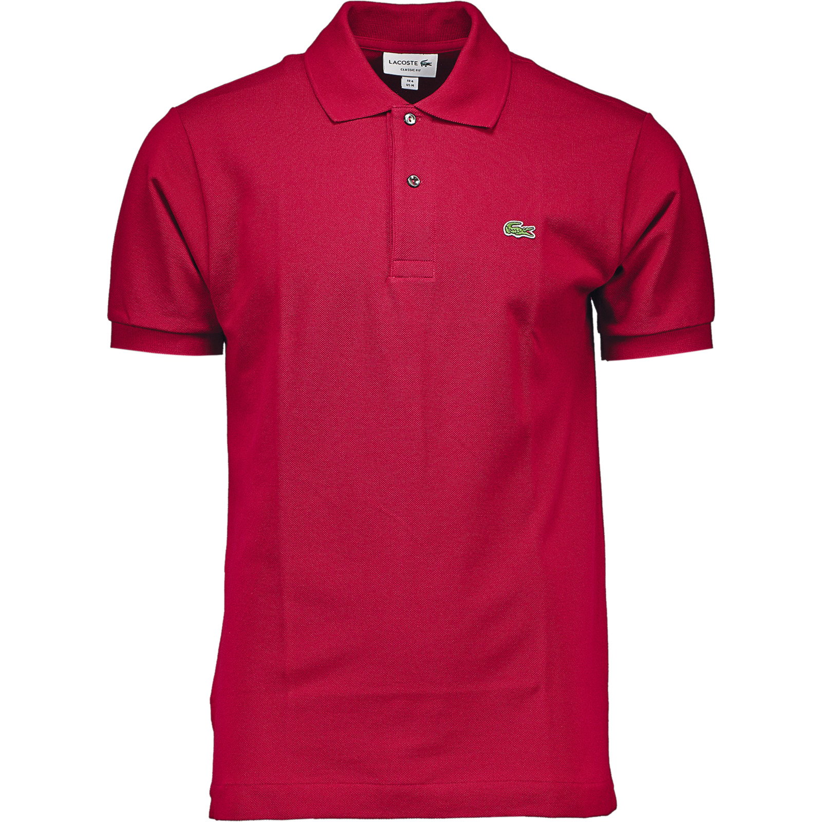Herren-Poloshirt Lacoste L1212 XXL, rot