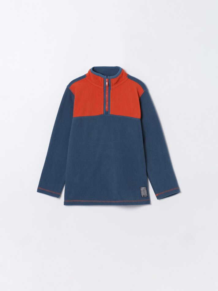 Fleece Color Block - Oceano